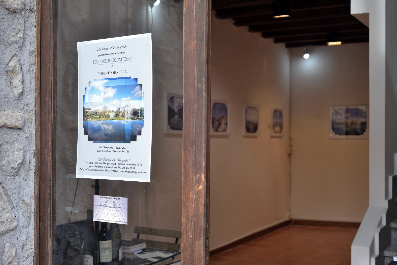 Mostra “Paesaggi ricomposti”, Bassano in Teverina (VT).