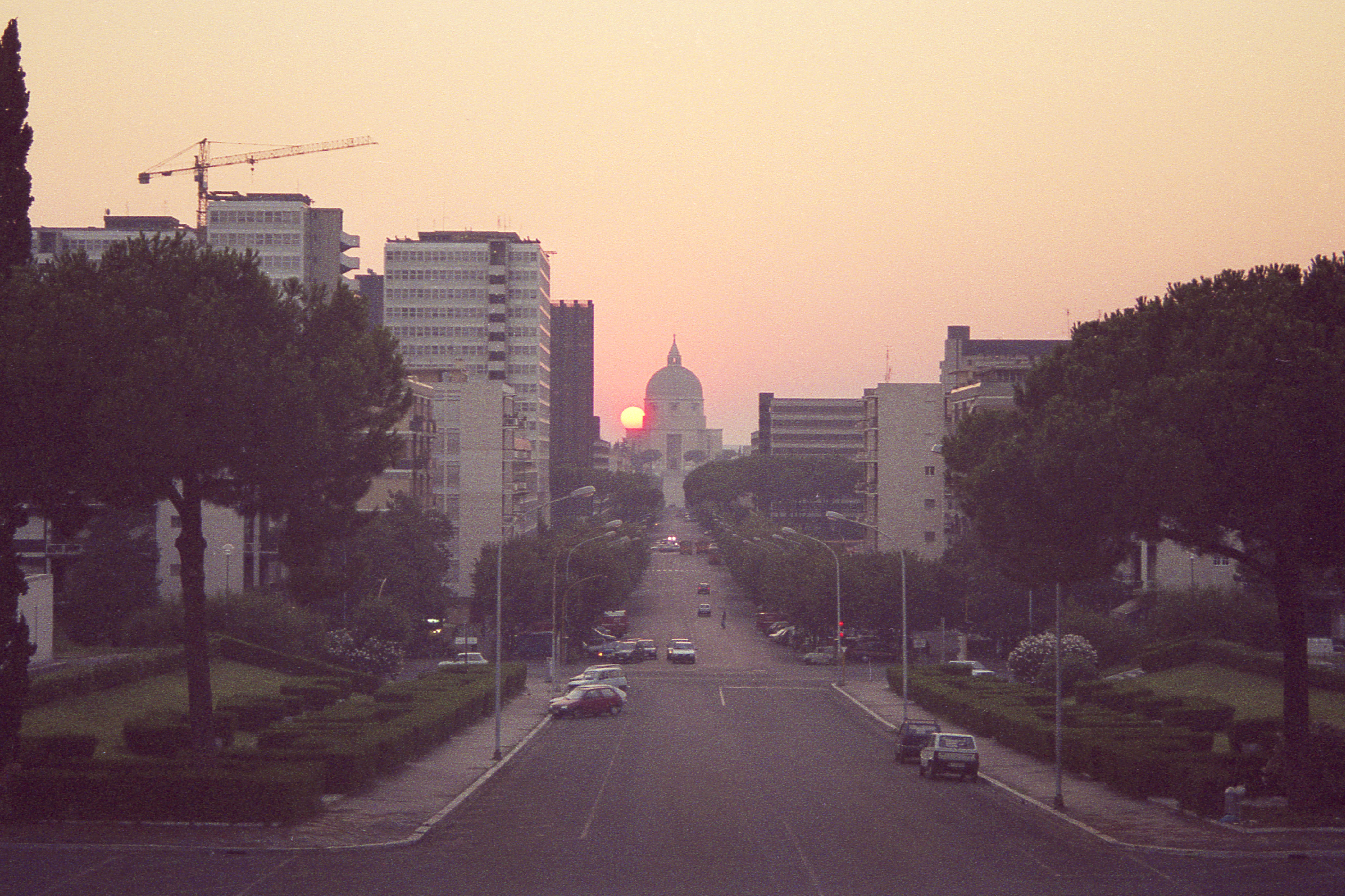 Tramonto Eur, 1990.