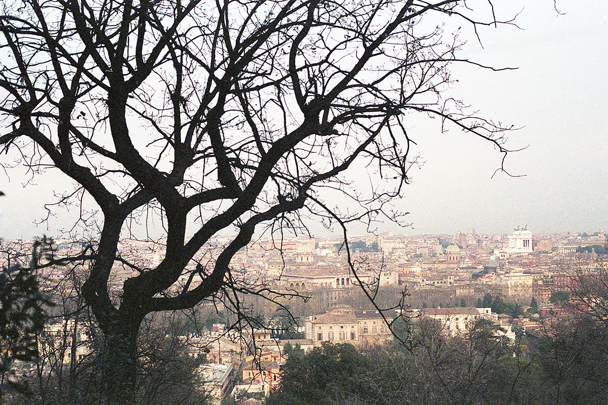 Gianicolo, Roma, gennaio 1992.