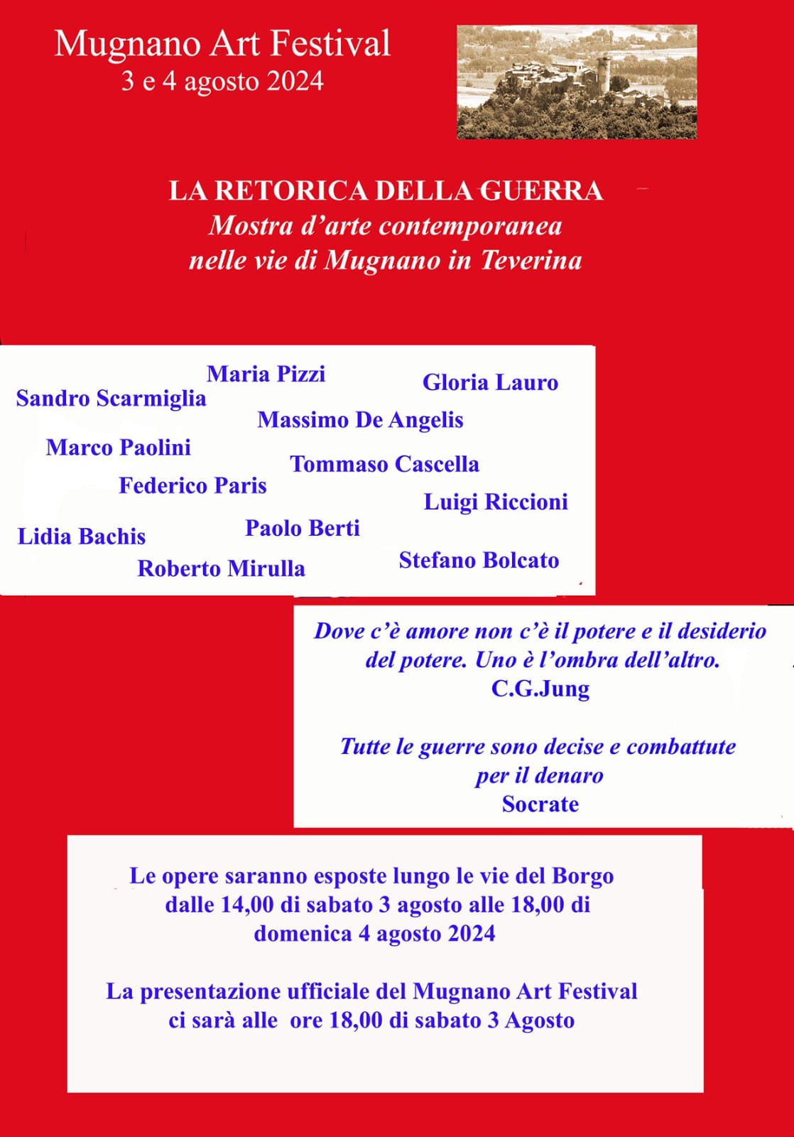 Locandina dell’evento