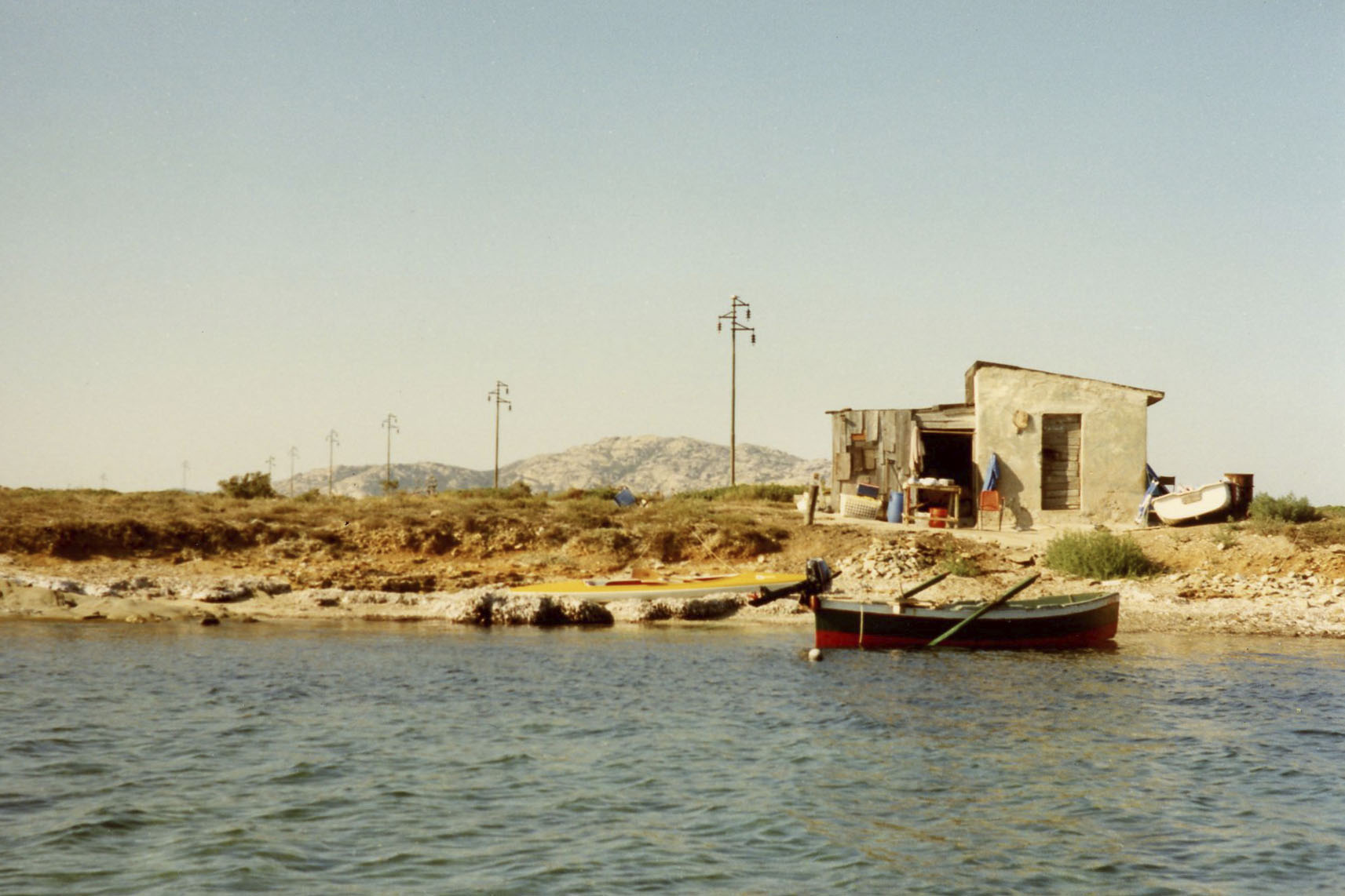 Stintino, Sardegna, luglio 1990.